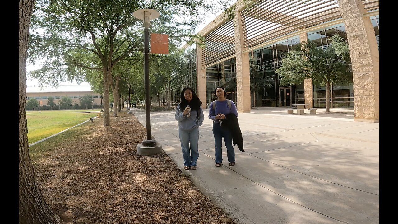 UT Permian Basin: Sincere Students Ask Good Questions, Cops Called By A Student Cussing Me Out, Passing out Gospel Tracts Around Campus