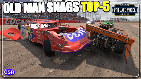 Old Man Barely Snags Top 5 at Lucas Oil – iRacing Pro Late Models