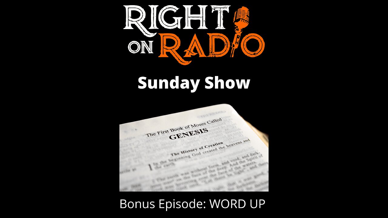 Right On Radio - Word Up. Sunday Show with Jessie and Jeff (September 2021)