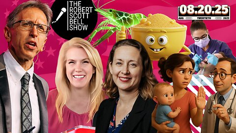 AAP Pushes Infant Shots, Lisa Rooney, Homeopathy, Constipation Ditch & SwitchDr. Lisa Palmer, Quantum Leap - The RSB Show 8-20-25