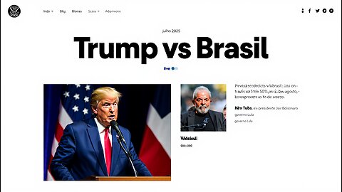 🌐🛡 Soberania Brasileira Sob Ataque? A Nova Treta Comercial de 2025 🛡 🌐