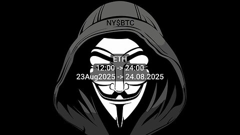 ETH #Prophecy ⬆️?⬇️? 23.Aug.2025(12:00->24:00) 23.08.2025->24.AUG.2025 8월23일2025->8월24일2025