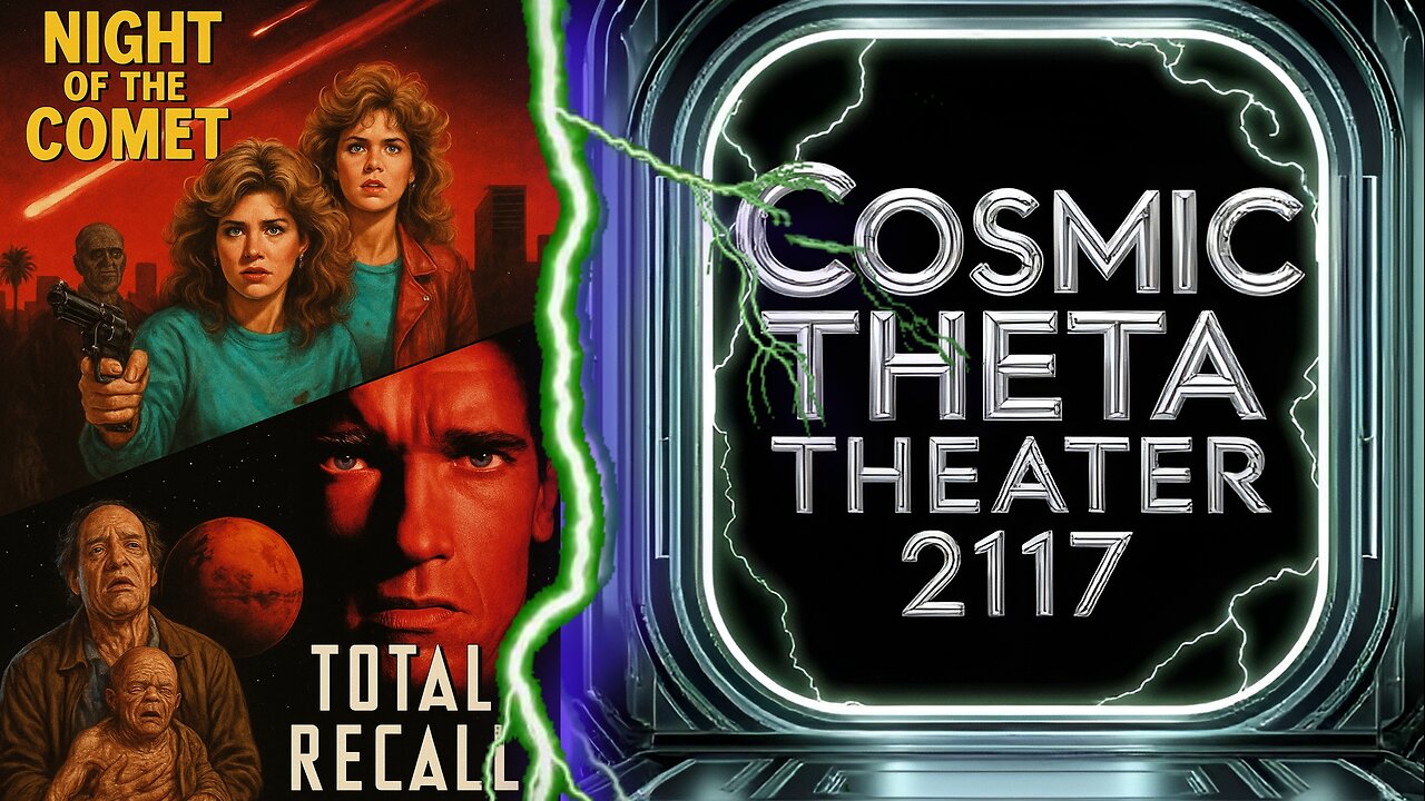 COSMIC THETA THEATER 2117 DOUBLE FEATURE - NIGHT OF THE COMET & TOTAL RECALL -