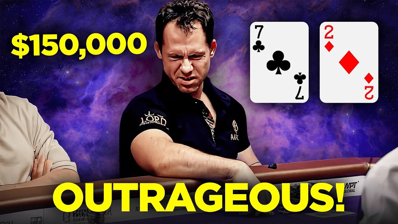 WINNING $150K pot with the worst hand (Detailed Breakdown)