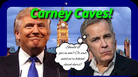 Carney Folds Like a Cheap Suit in Oval Office Meeting with Trump! 