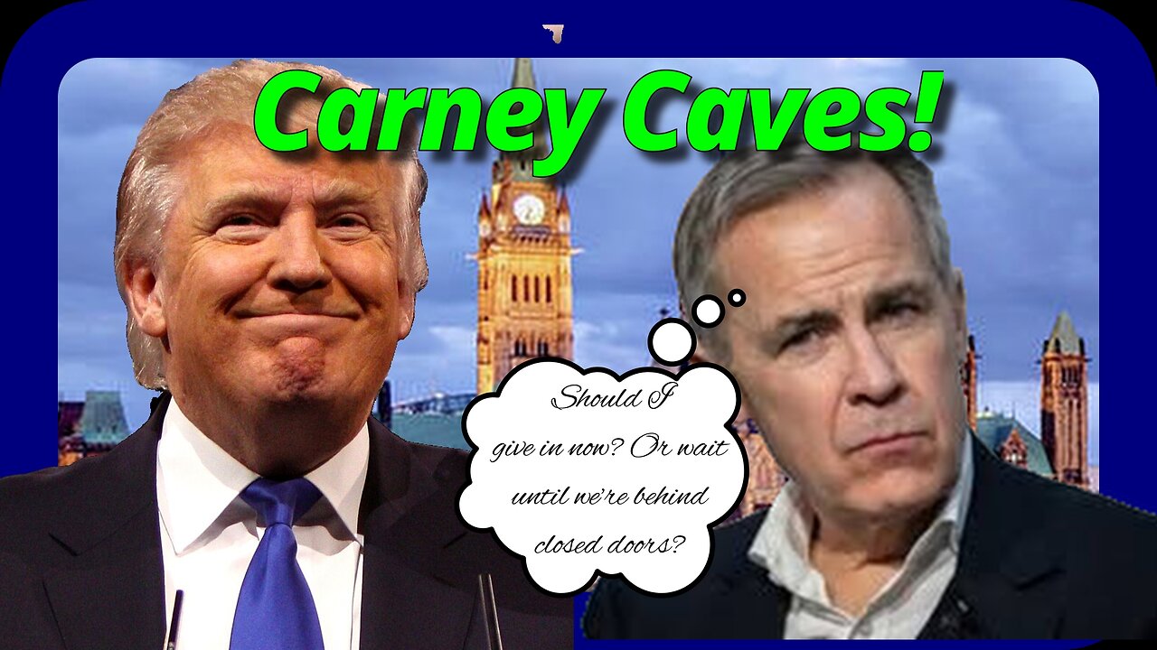 Carney Folds Like a Cheap Suit in Oval Office Meeting with Trump!