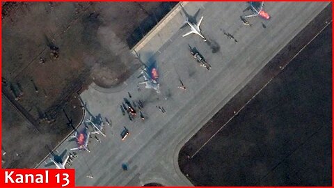 Ukraine shoots another Russian airfield in Volgograd： Su-34 aircraft are destroyed
