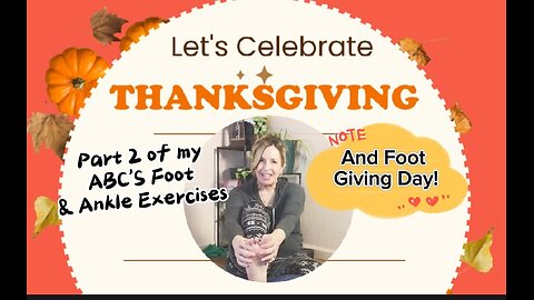 Foot alphabet exercises for foot health