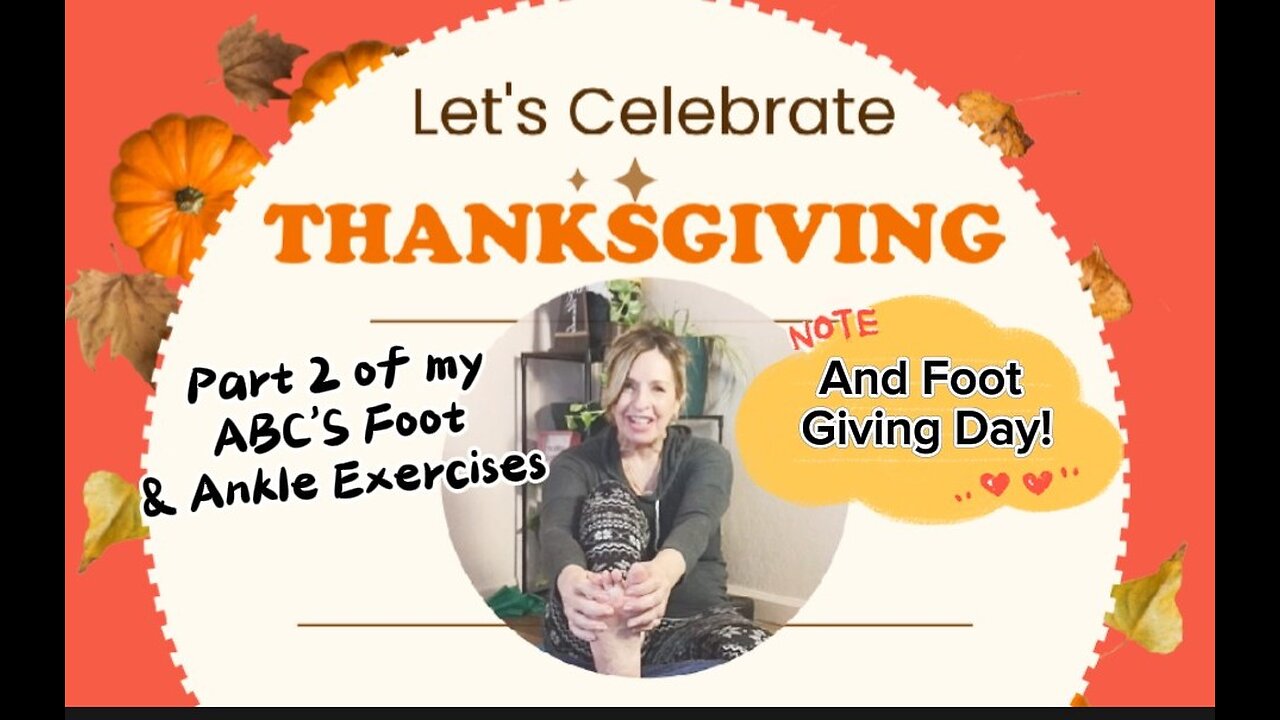 Foot alphabet exercises for foot health