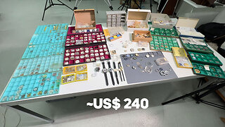 Lot of Watch Parts Purchased on Ricardo for ~US$240