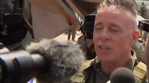 Border Patrol Chief Gregory Bovino spoke on an immigration operation in