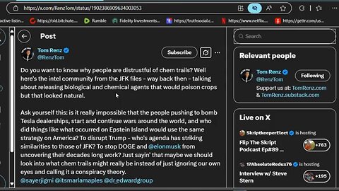 Chemtrails Go Back to JFK Files - JFK Tried to fight corruption by himself ~ Natasha News [I Believe much she says, BUT NOT all..]