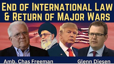 Chas Freeman: Collapse of Law, Reason & Return to War