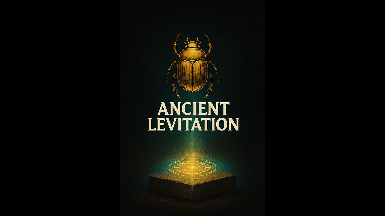 ANCIENT LEVITATION – Scarab Beetle Tech Uncovered