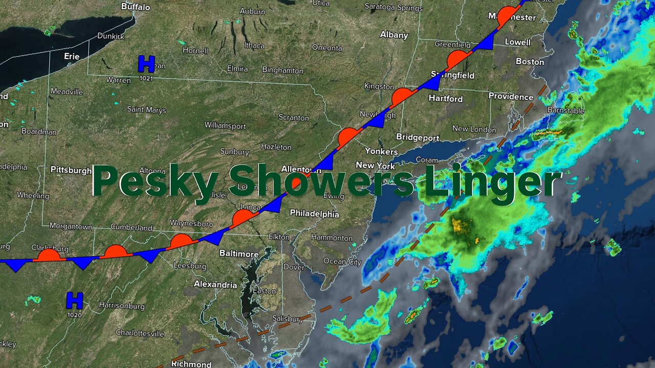 Pesky Showers Linger