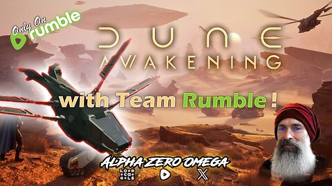 Dune Awakening: Our first ORNITHOPTER! | 🚨Rumble Studio Direct RTMP🚨