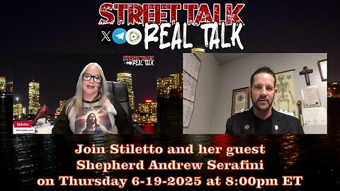 Rebroadcast of Street Talk with Stiletto from 6-19-2025