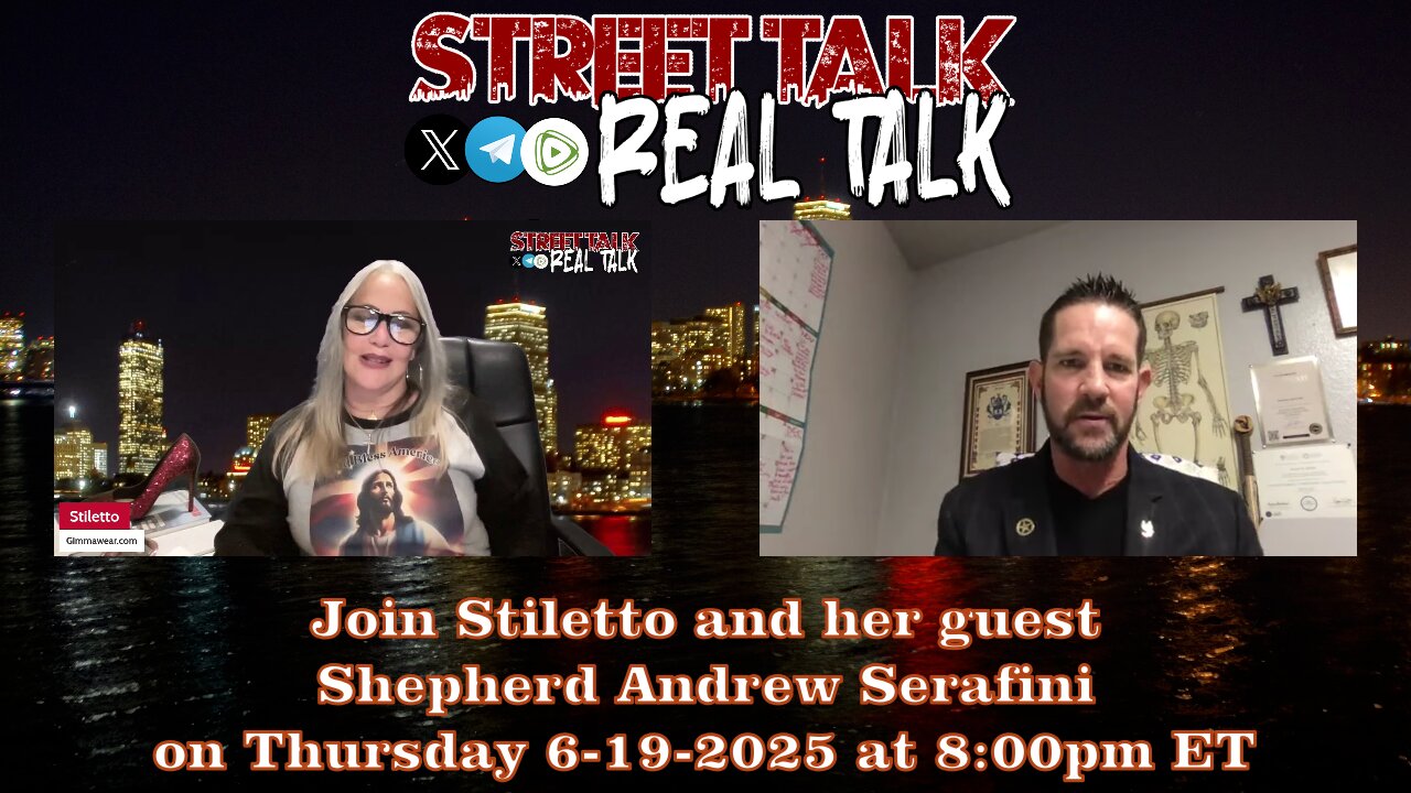 Rebroadcast of Street Talk with Stiletto from 6-19-2025