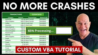 Stop Excel Freezing! Build A Live VBA Progress Bar In Minutes