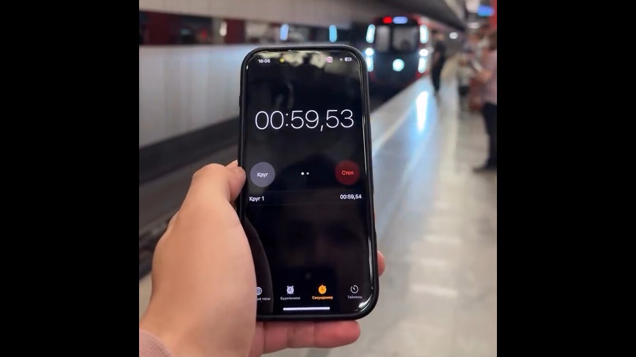 El tiempo de espera en el metro de Moscú sorprende a todos