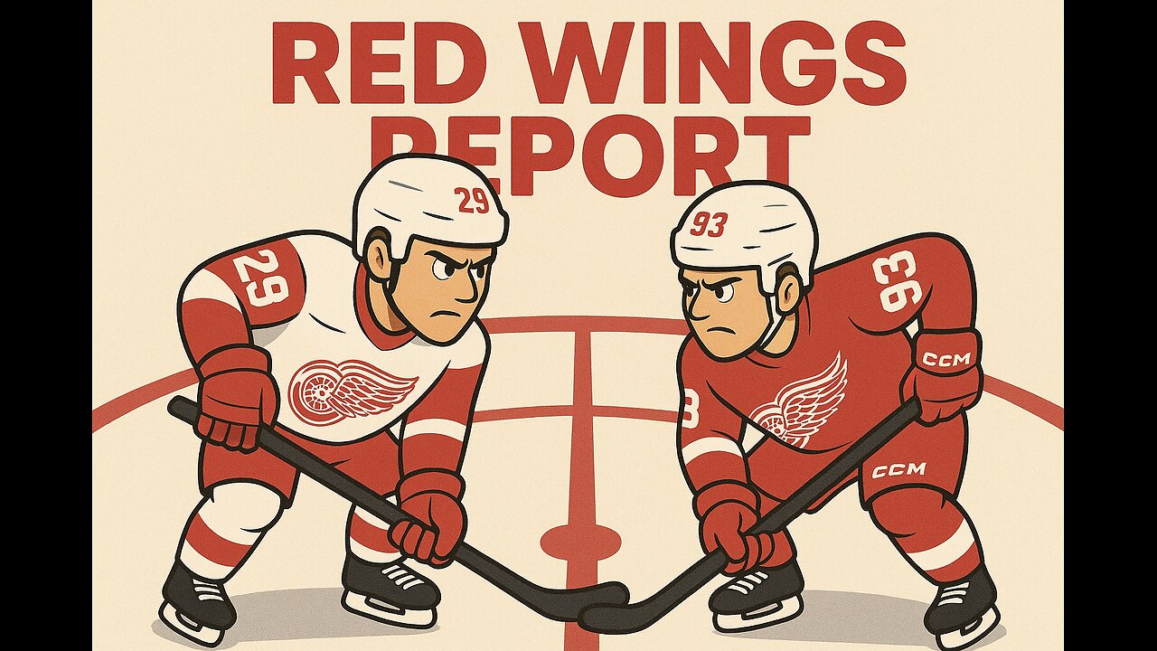 Red Wings Report - Nate Danielson vs. Amadeus Lombardi