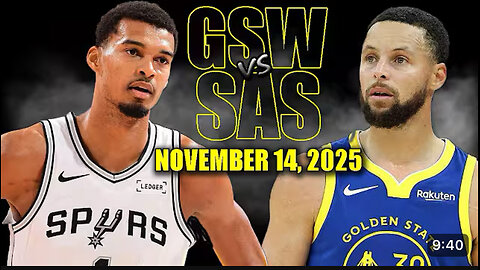 San Antonio Spurs versus Golden State Warriors game highlights