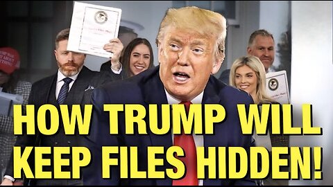 Trump’s SECRET PLAN To Keep Epstein Revelations Hidden!