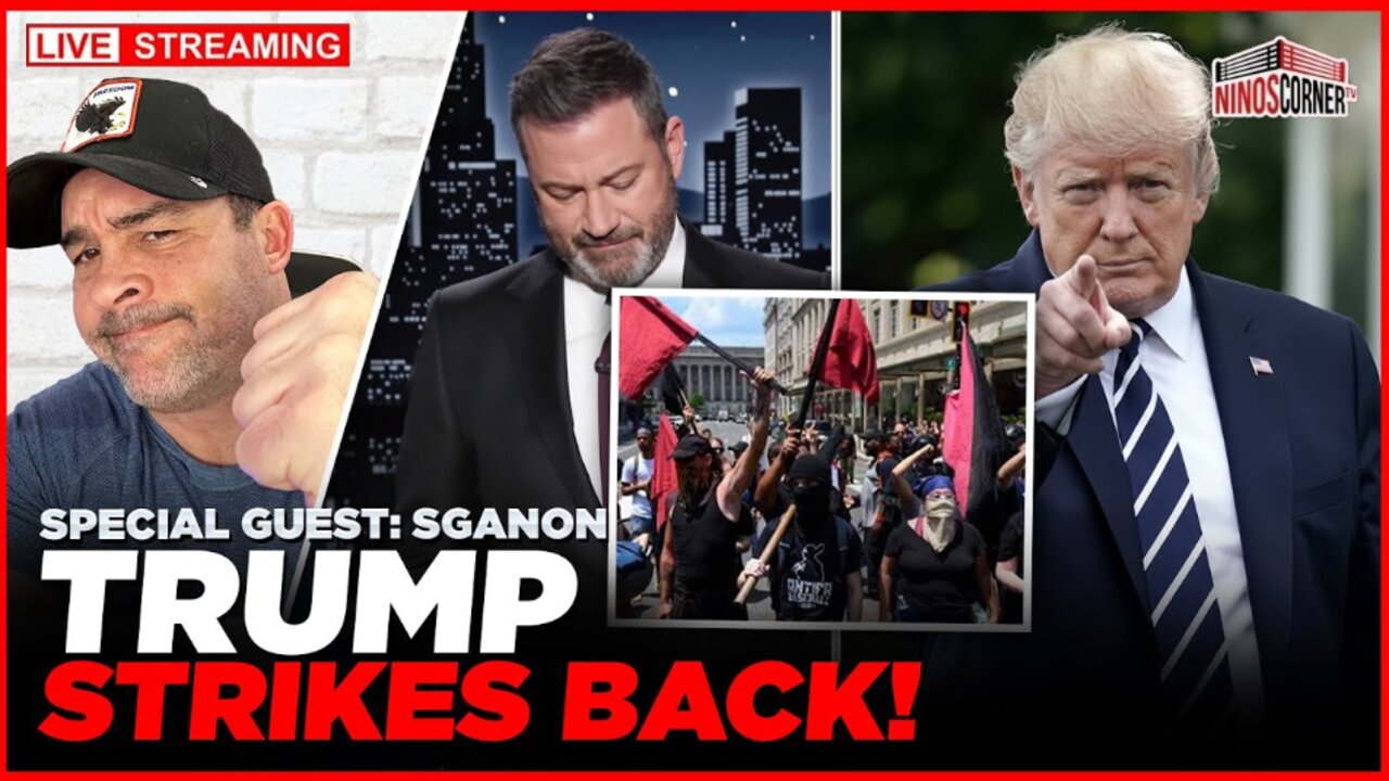 Trump Strikes Back! ABC Yanks Jimmy Kimmel.. Antifa To Be Labeled A TERROR Organization!