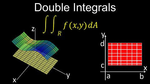 Double Integrals, Rectangular Regions, Fubini's Theorem - Calculus 3