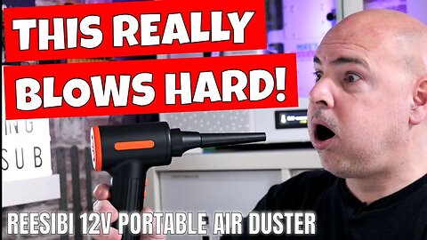 BEST Portable Cordless AIR DUSTER Reesibi R5 90000rpm High Power Blower DIY PC Home