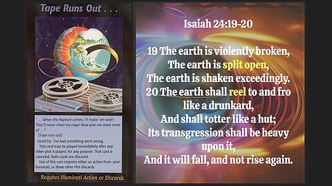 "The Tape...Indeed...Has Run Out. IT'S TIME." - PART 2 (A NEW REVELATION & WARNINGS)