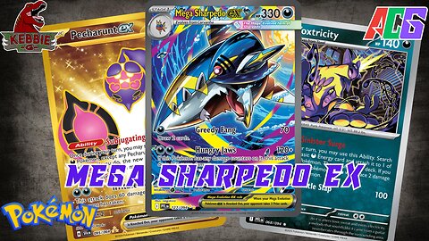Mega Sharpedo EX | Pokemon TCG Live | Standard Gameplay | Phantasmal Flames | Best Meta Decks