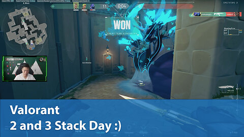 2 and 3 Stack Day :) | Competitive 2W-1L | Valorant