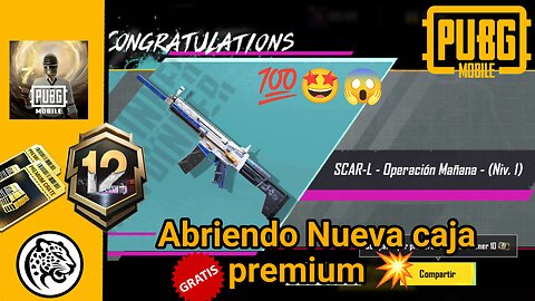 Pubg Mobile Abriendo Nueva caja 📦 premium