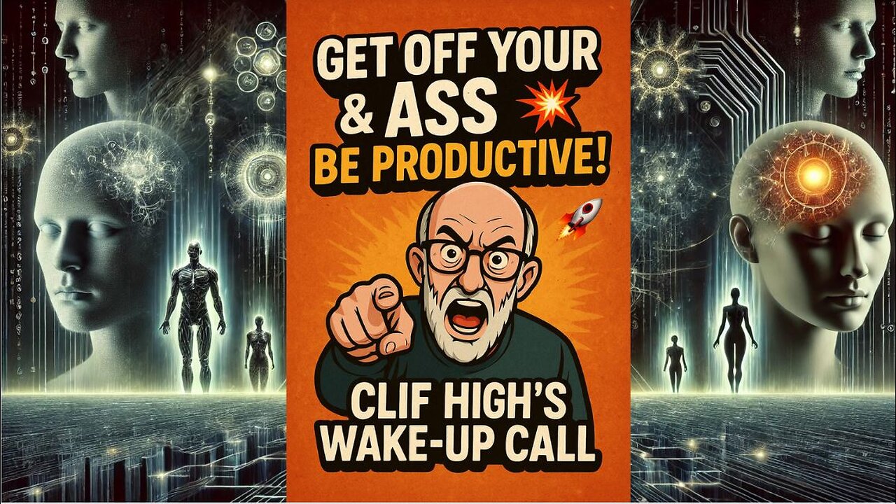 Get Off Your Ass & Be Productive! 💥 | Clif High’s Wake-Up Call 🚀