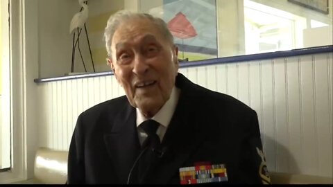 A man who served under Admiral Byrd in Antarctica