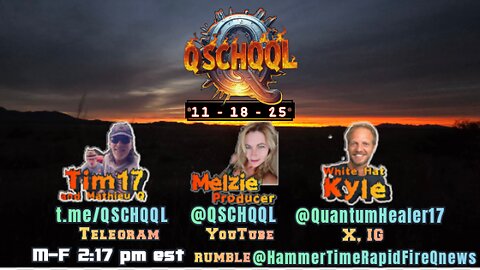 Real Eyes Realize Real Lies: QSCHQQL 11.18.25