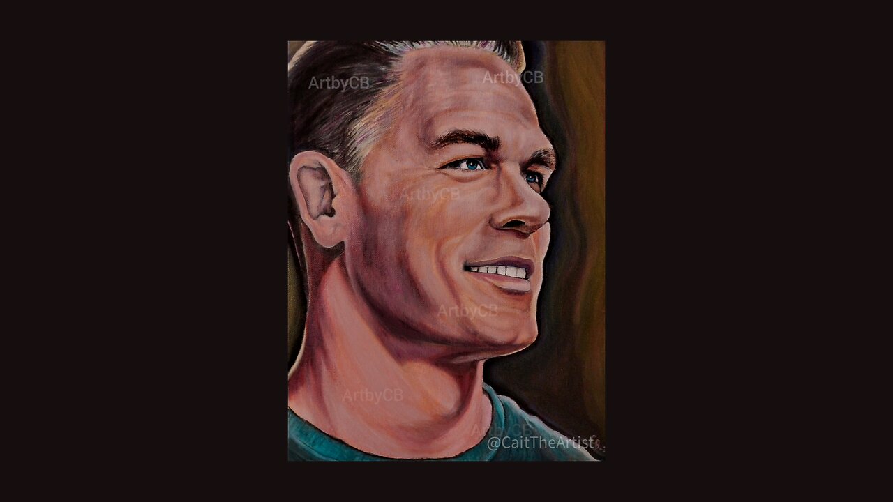 Painting Progression: John Cena!