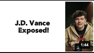 J.D. Vance Exposed!