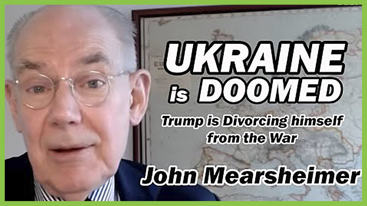 PREVOD SR-John Mearsheimer.Ukraine is DOOMED- Negotiations are Headed Nowhere