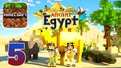 Minecraft Pocket Edition - Gameplay Walkthrough | Story Mode | Ancient Egypt | (Android, iOS)