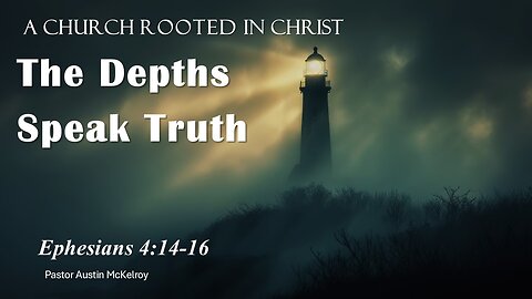 Pastor Austin McKelroy, Speak Truth, 06-01-2025