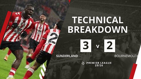 WHAT A GAME! 🔥 Sunderland Win a 5-Goal Thriller vs Bournemouth! | Sunderland 3-2 Bournemouth