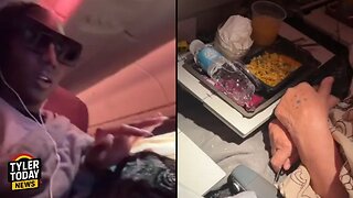 Rude, disgusting and threatening passenger takes over row of seats mid flight