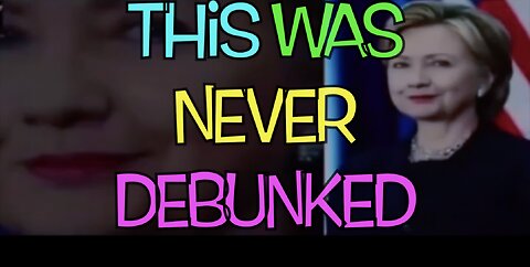 THIS WAS NEVER DEBUNKED