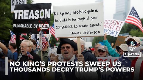 No Kings_ protests sweep US as thousands decry Trump_s expanded powers