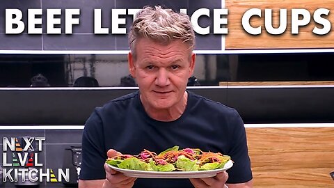 Recipe - Ultimate Beef Lettuce Cups / Gordon Ramsay's