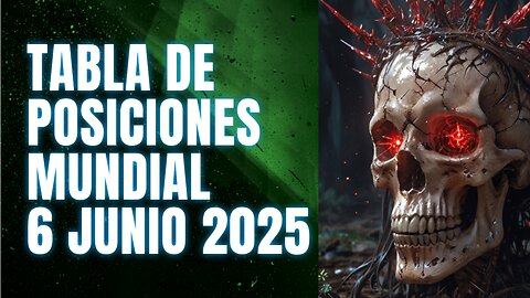 TABLA DE POSICIONES ELIMINATORIAS MUNDIAL 6 JUNIO 2025 Y GOLEADORES CRYPENATO