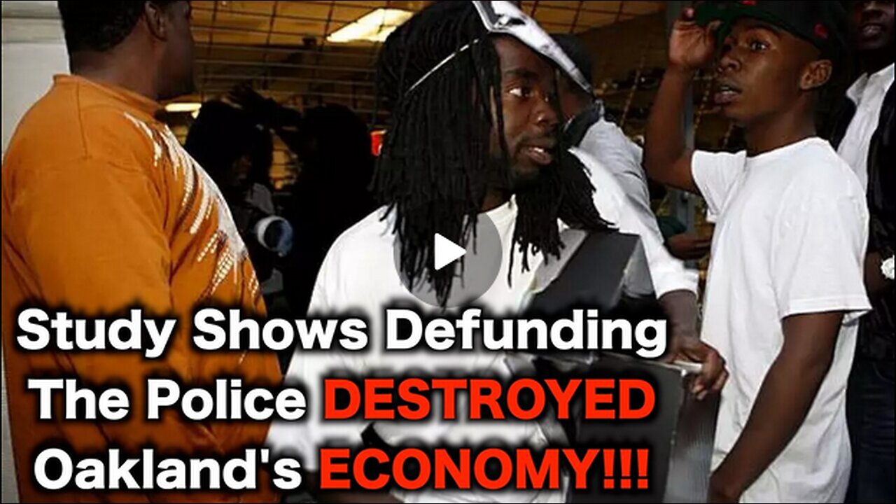 Study Proves Crime Destroyed Oakland's Economy