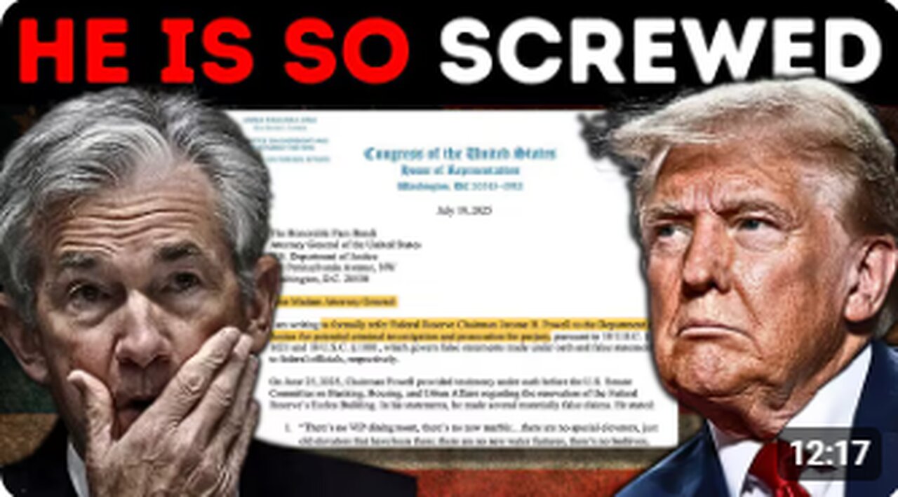 Holy Crap Jerome Powell May Go to Prison